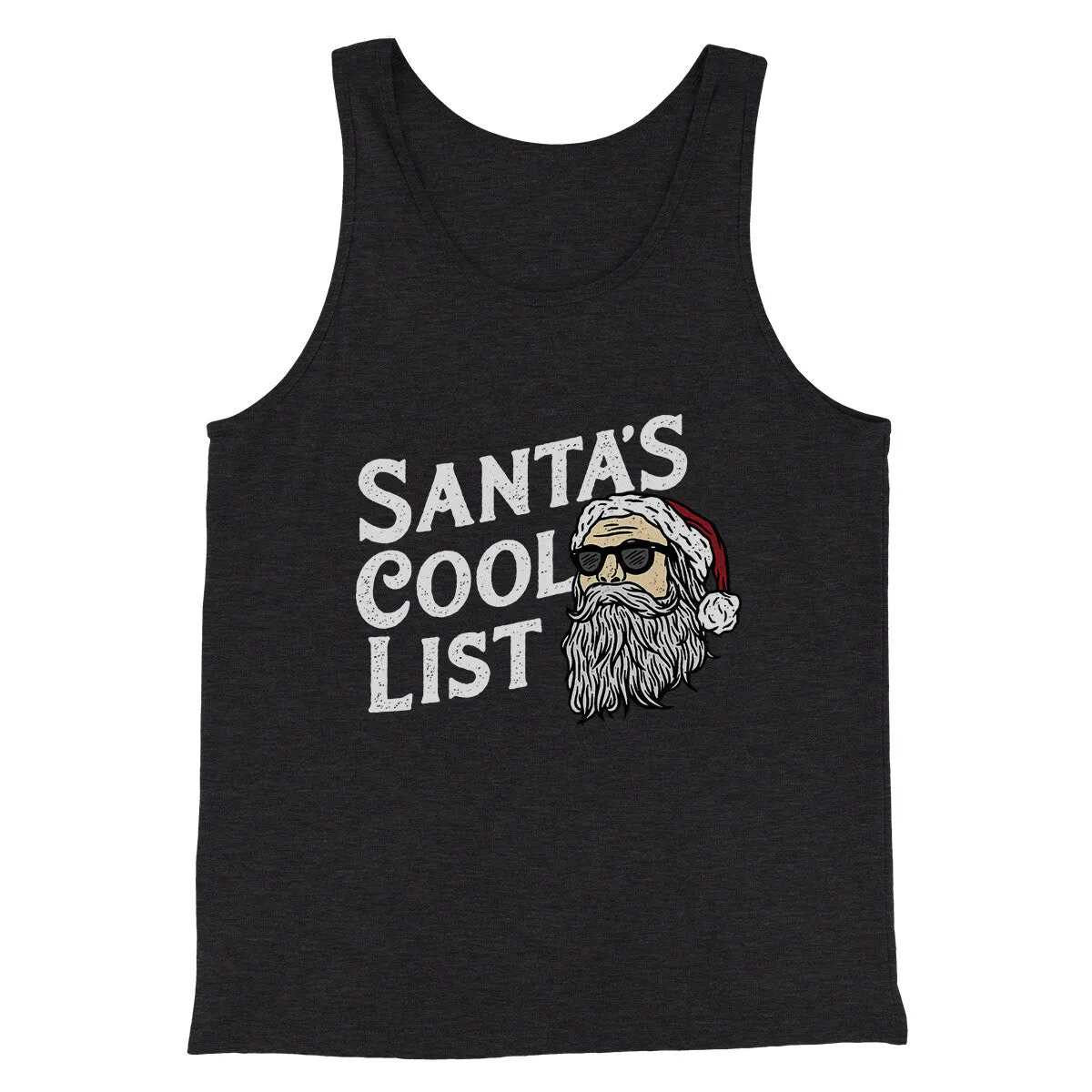 Santa’s Cool List Men/Unisex Tank Top
