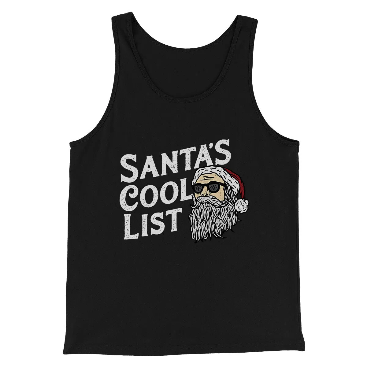 Santa’s Cool List Men/Unisex Tank Top