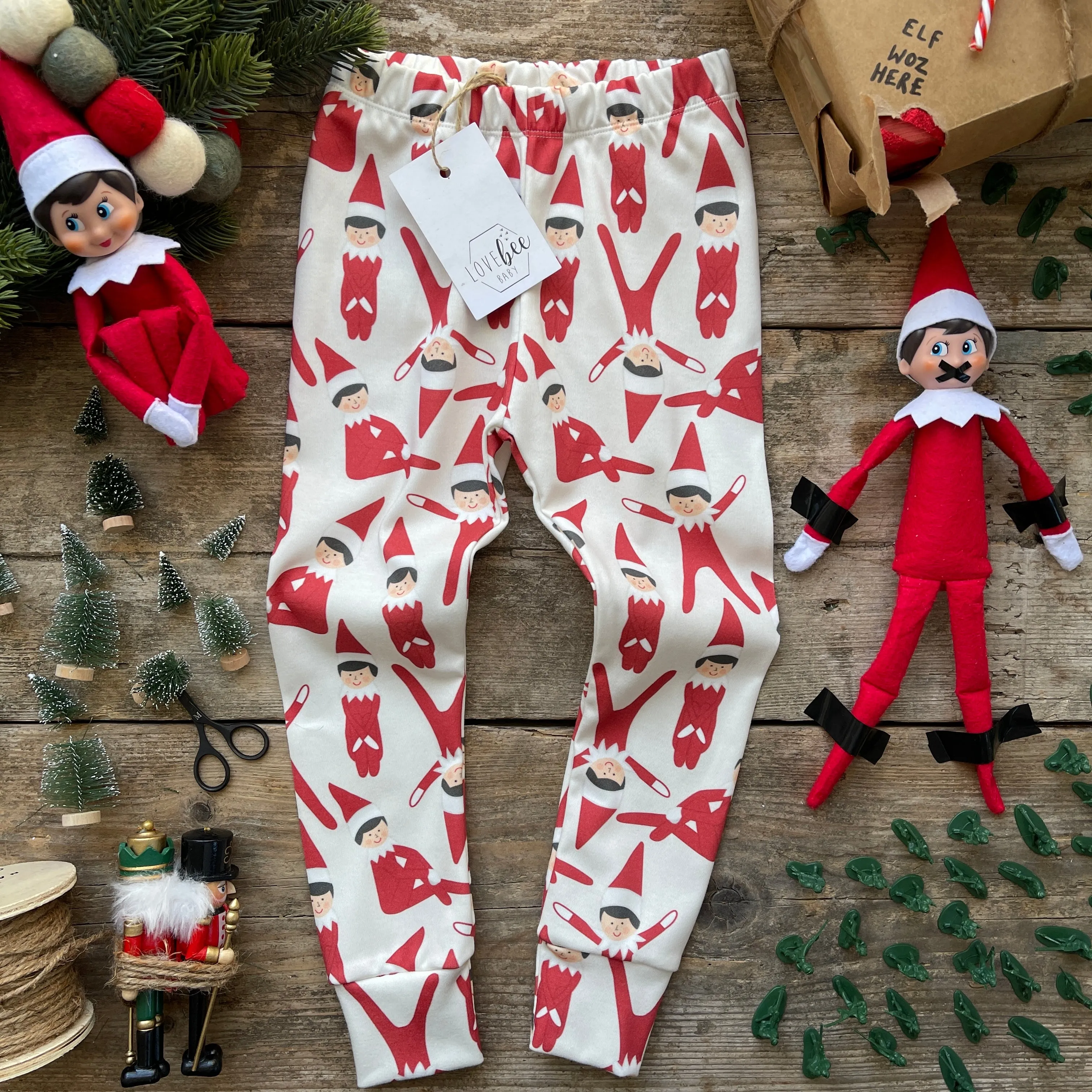 Santas Helper Slim Fit Leggings | Ready To Post