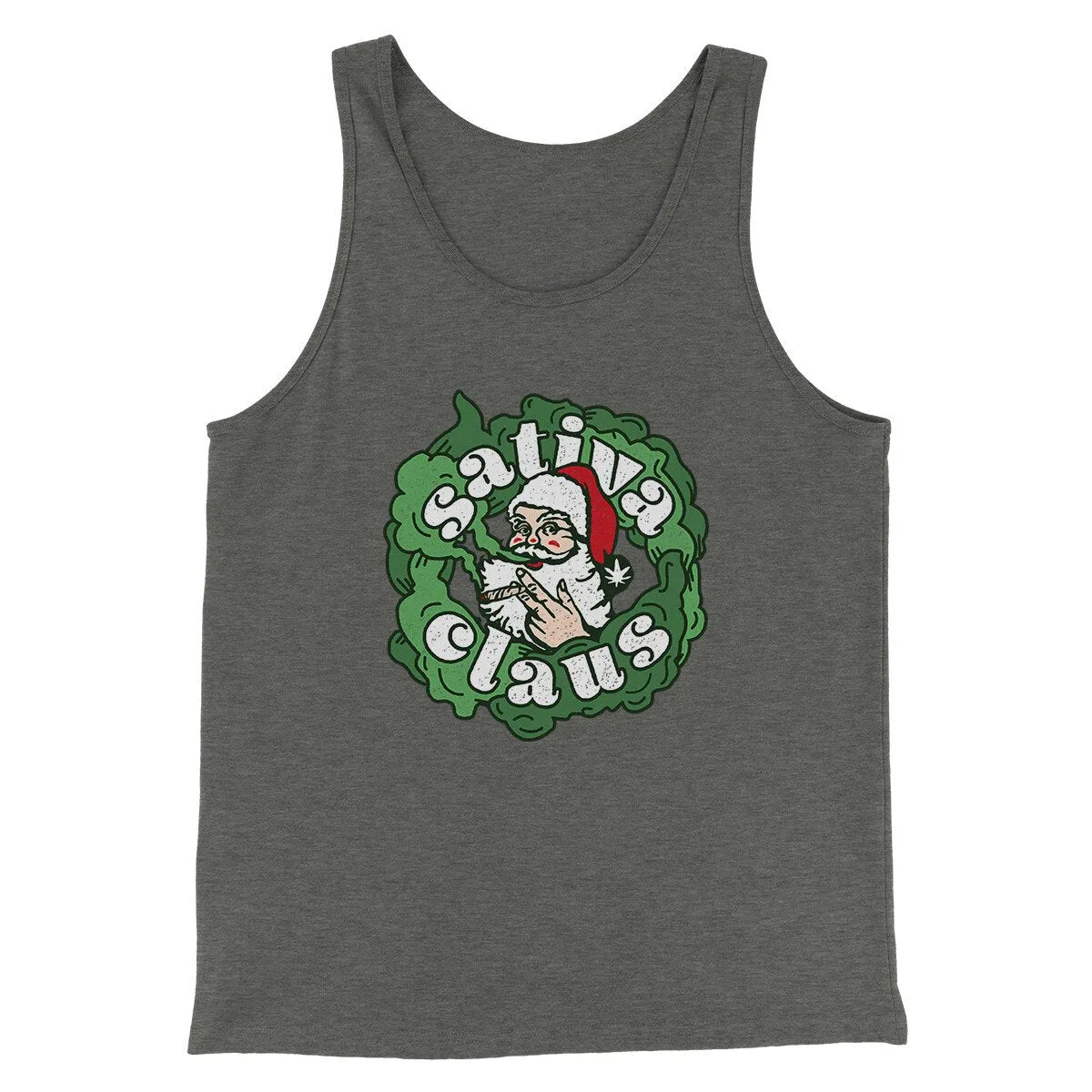 Sativa Claus Men/Unisex Tank Top