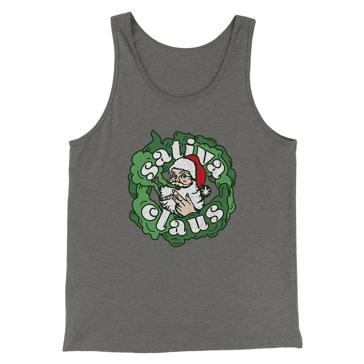 Sativa Claus Men/Unisex Tank Top