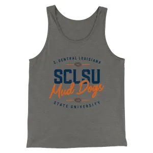 SCLSU Mud Dogs Football Funny Movie Men/Unisex Tank Top
