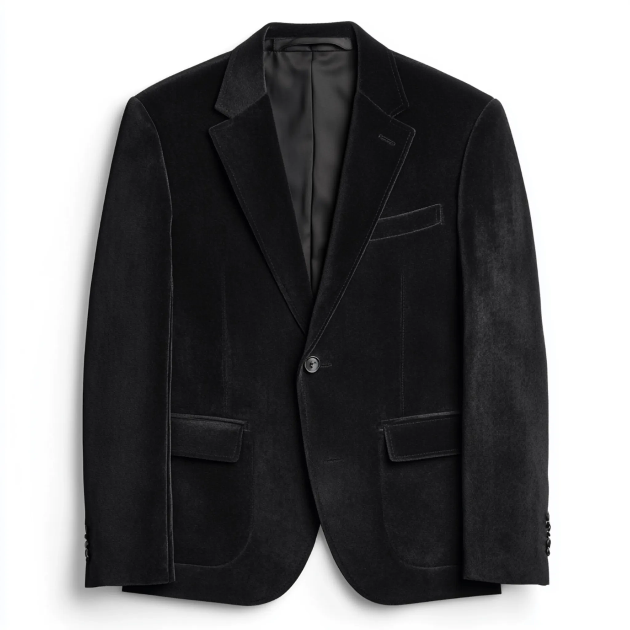 SHADOW EXECUTIVE DEERSKIN FLEECE BLAZER