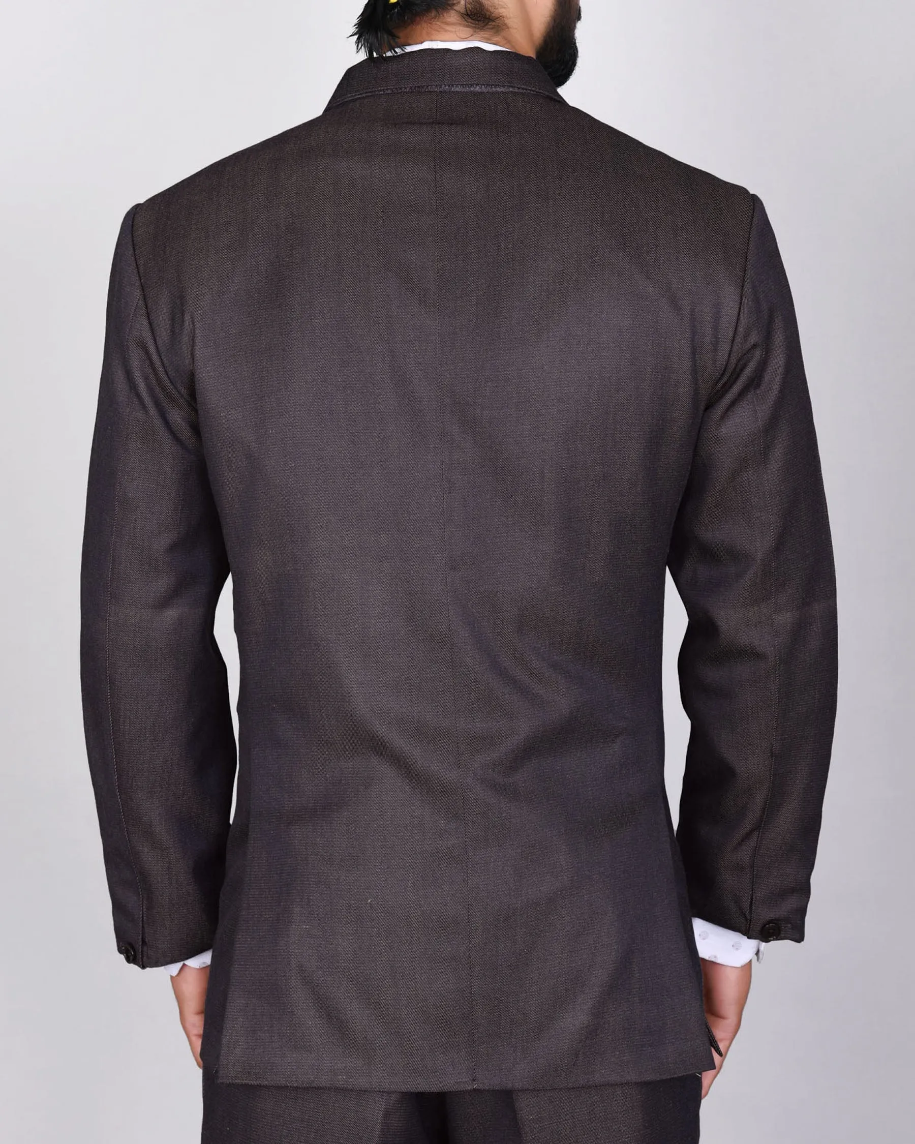 Ship Grey Double Breasted Blazer