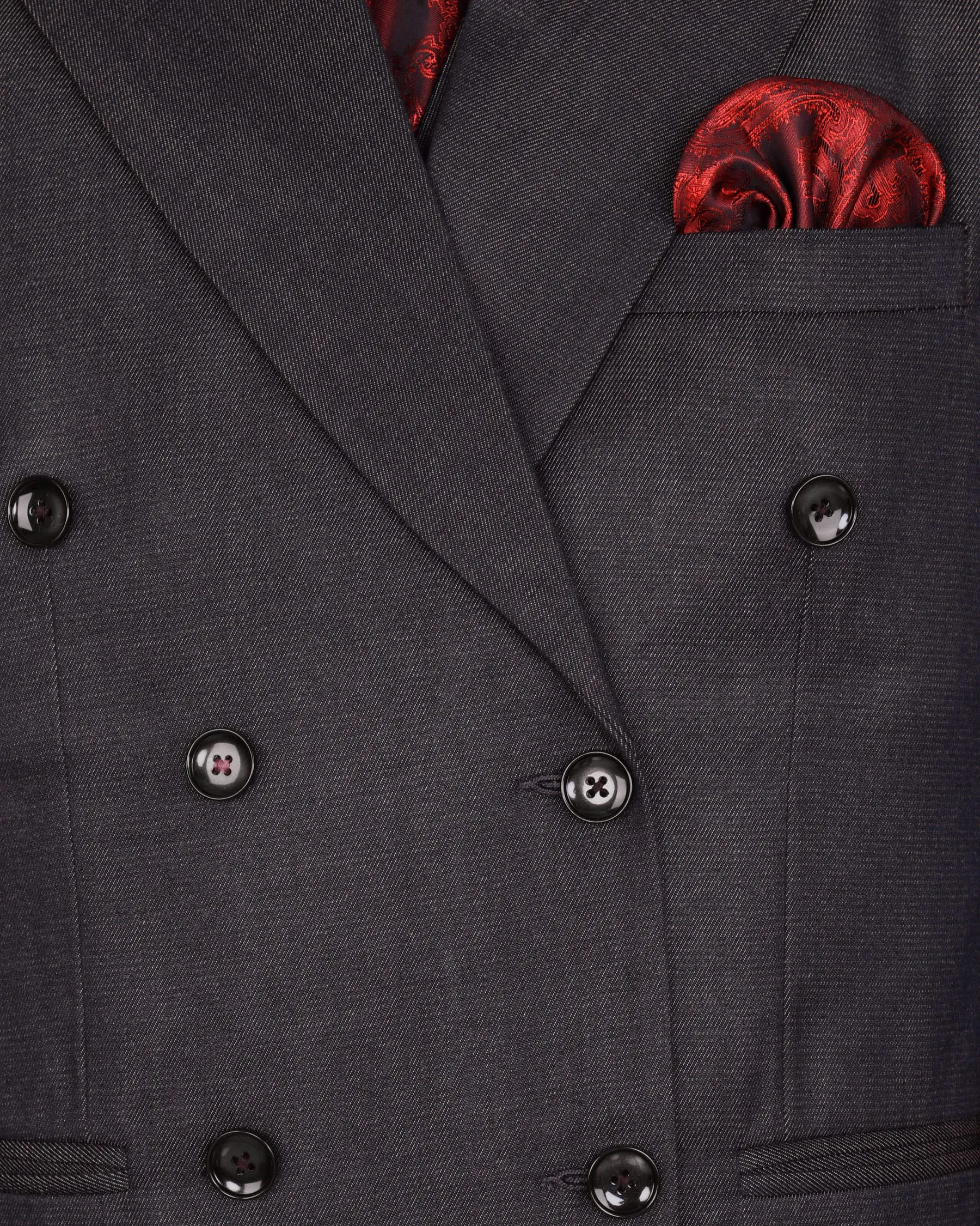 Ship Grey Double Breasted Blazer