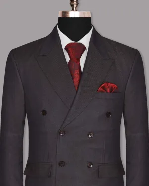 Ship Grey Double Breasted Blazer