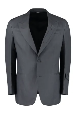 Single-breasted two-button blazer
