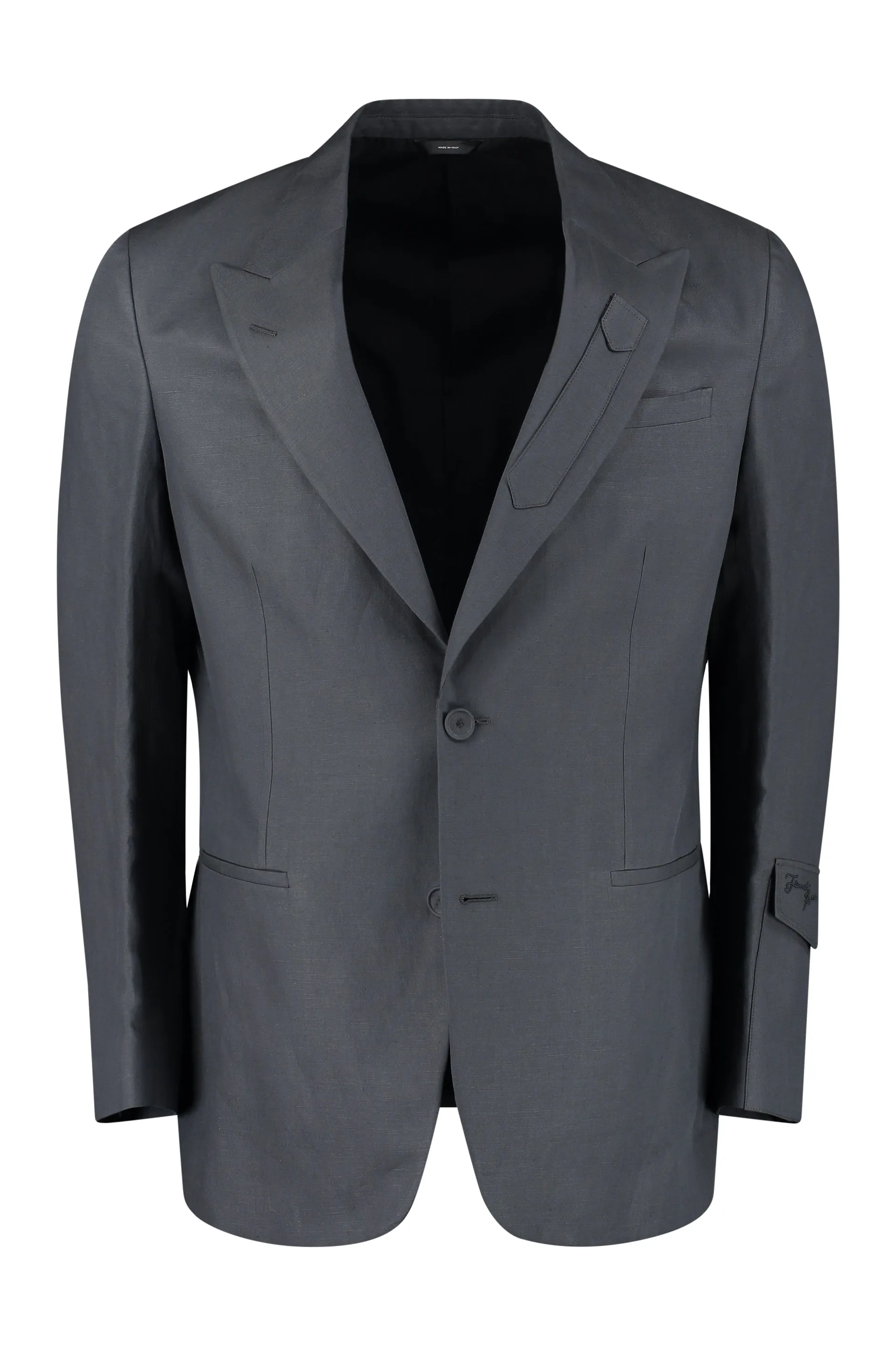 Single-breasted two-button blazer