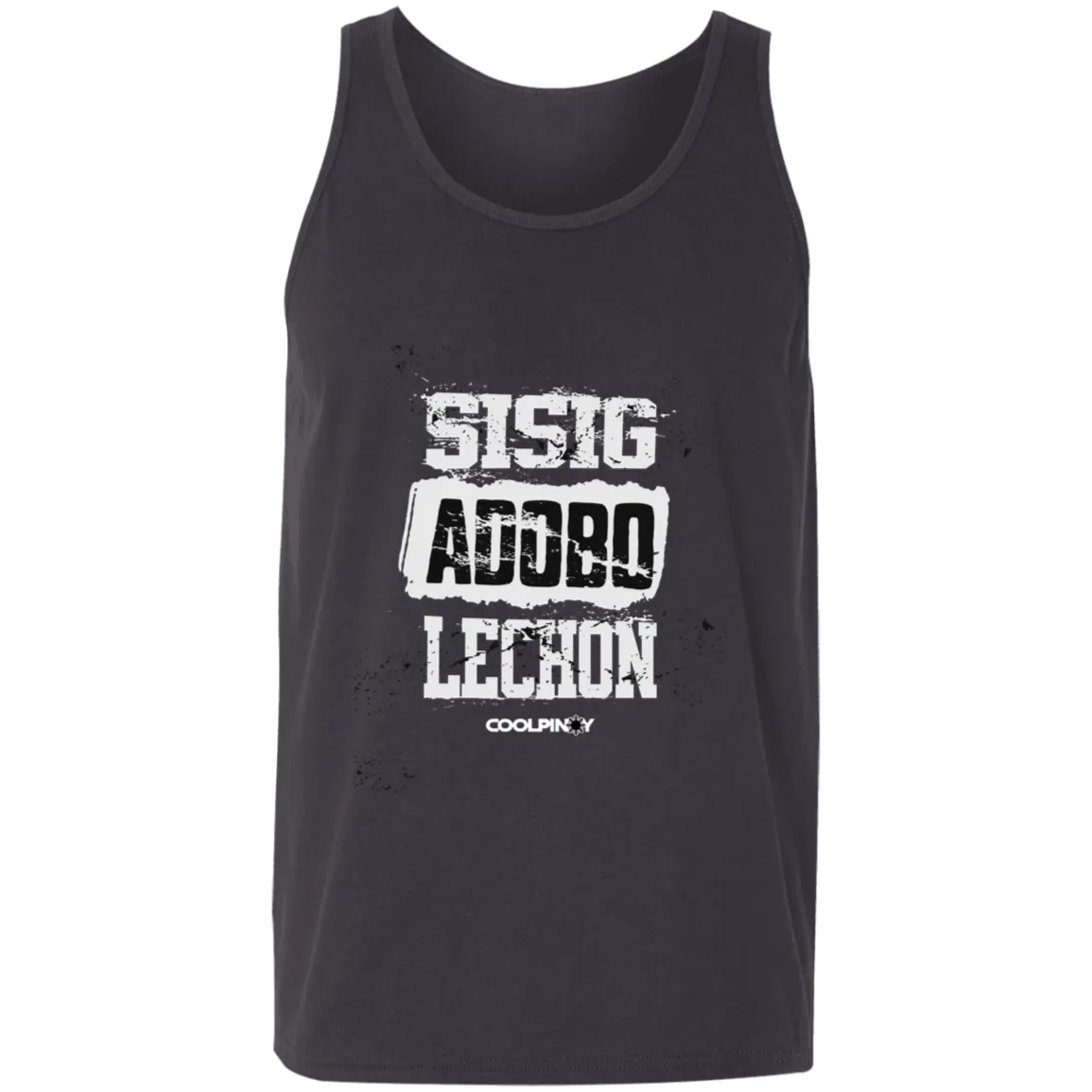 Sisig Adobo Lechon Unisex Cotton Tank Top