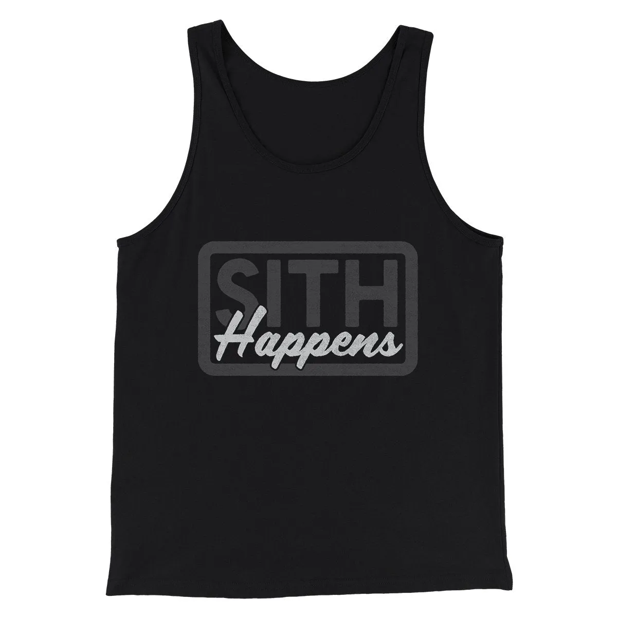 Sith Happens Funny Movie Men/Unisex Tank Top
