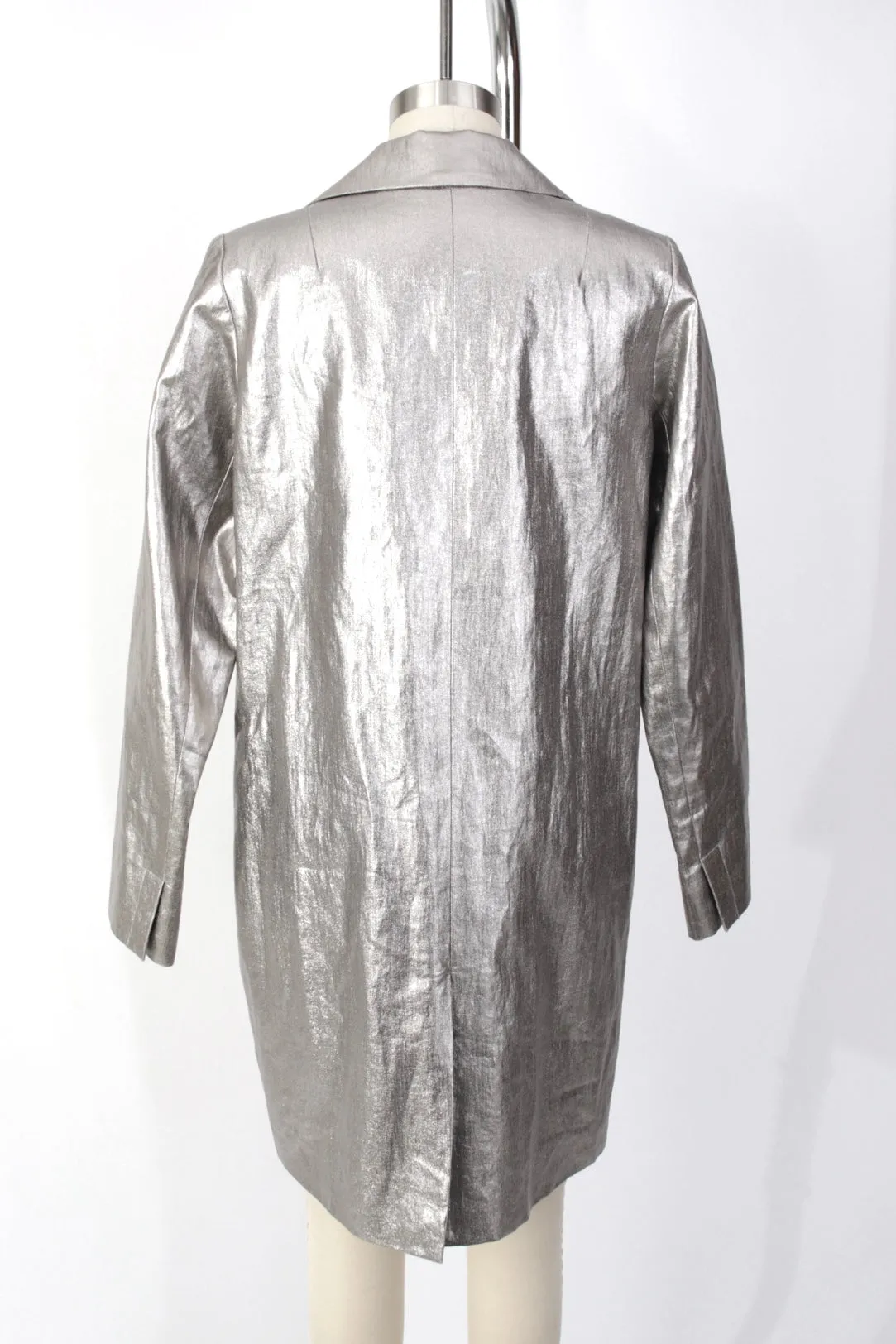 Smythe Metallic Linen Blazer
