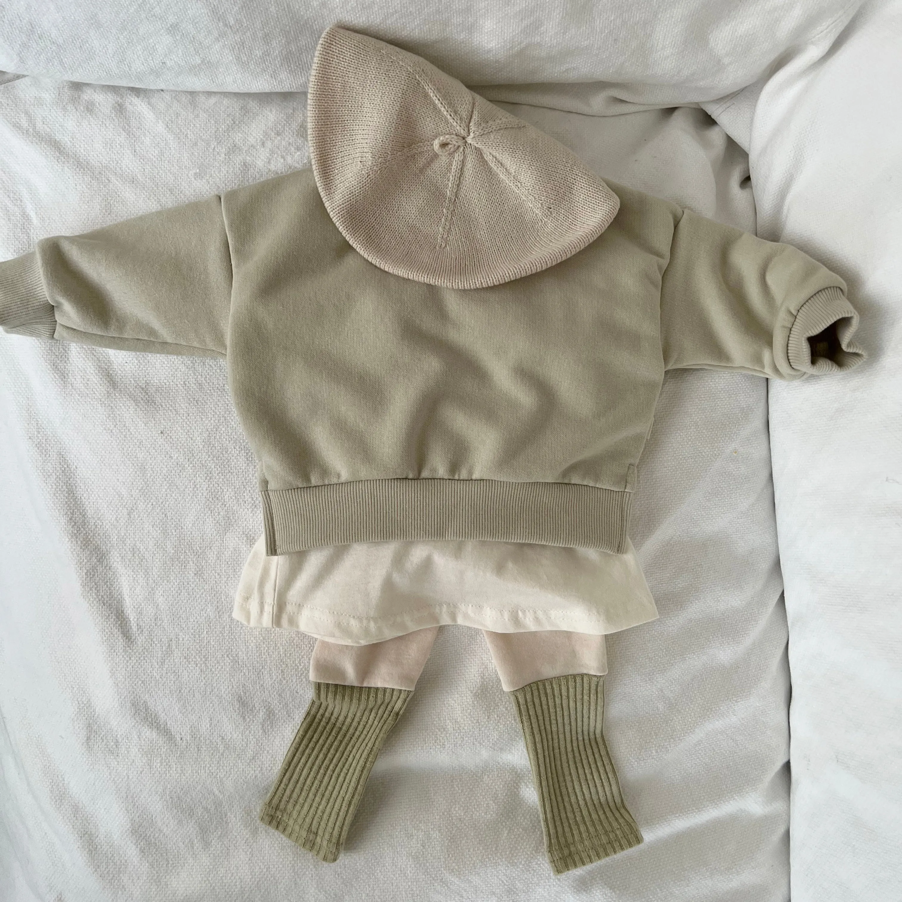 Soft & Plush Daily Sweatshirt - Melon