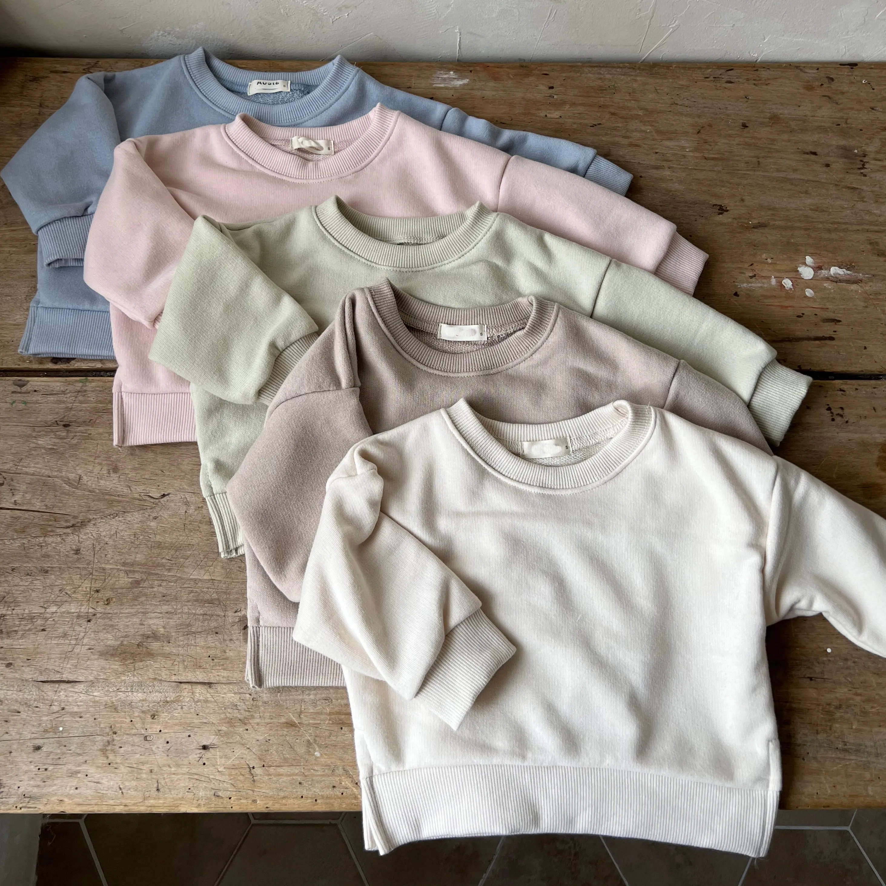 Soft & Plush Daily Sweatshirt - Melon