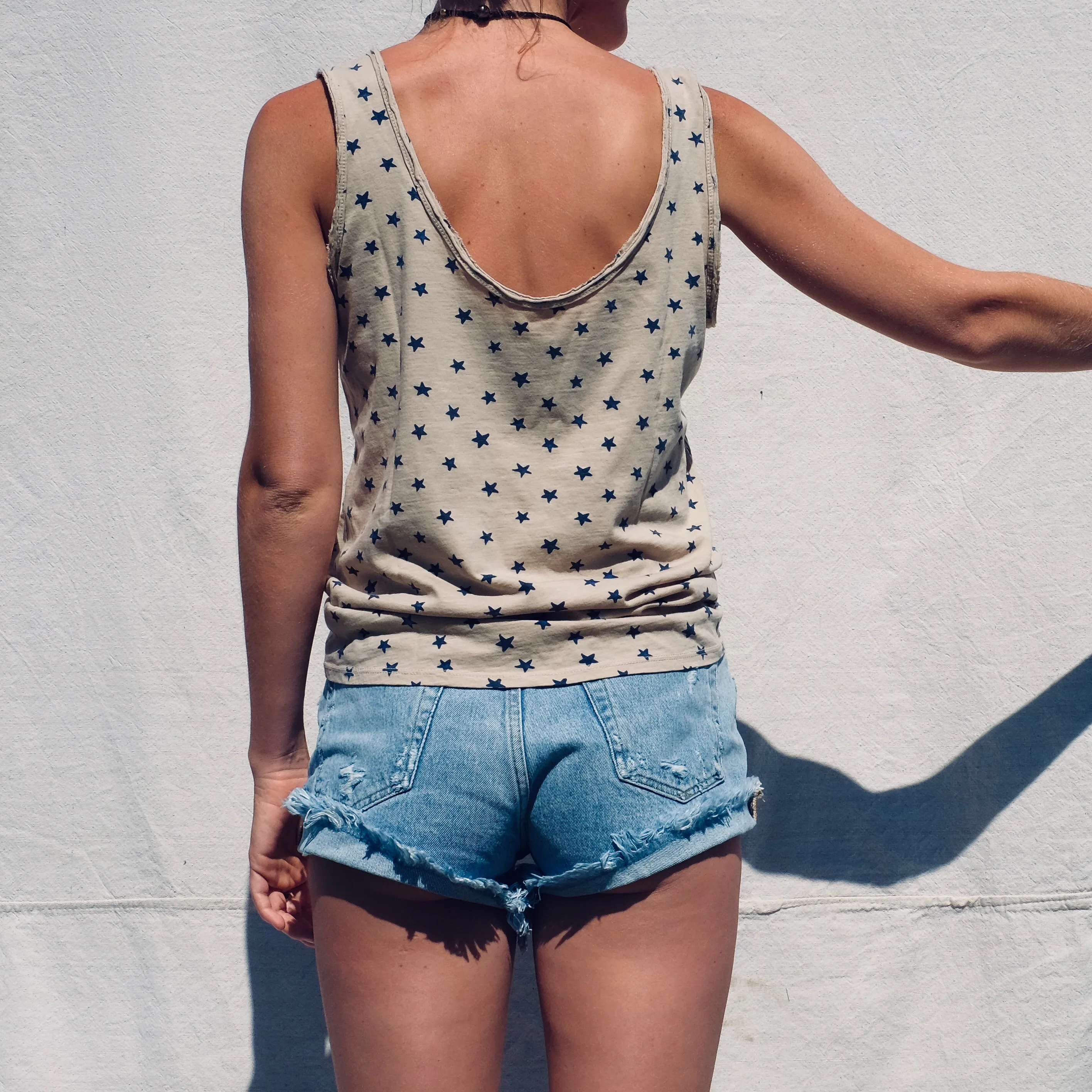 Star Jessica Tank - Beige