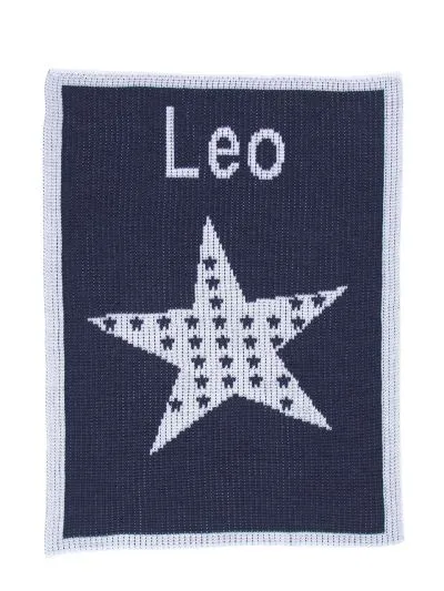 STAR ON STAR STROLLER BLANKET