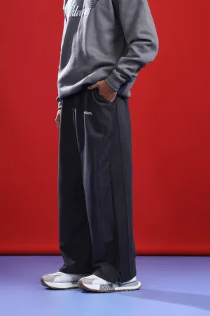 STEEL GRAY SHREDDED SWEATPANT