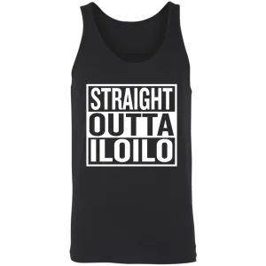 Straight Outta Iloilo Unisex Cotton Tank Top