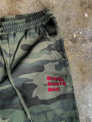 Strong, Smart & Bold Embroidered Adult/Unisex Sweatpants