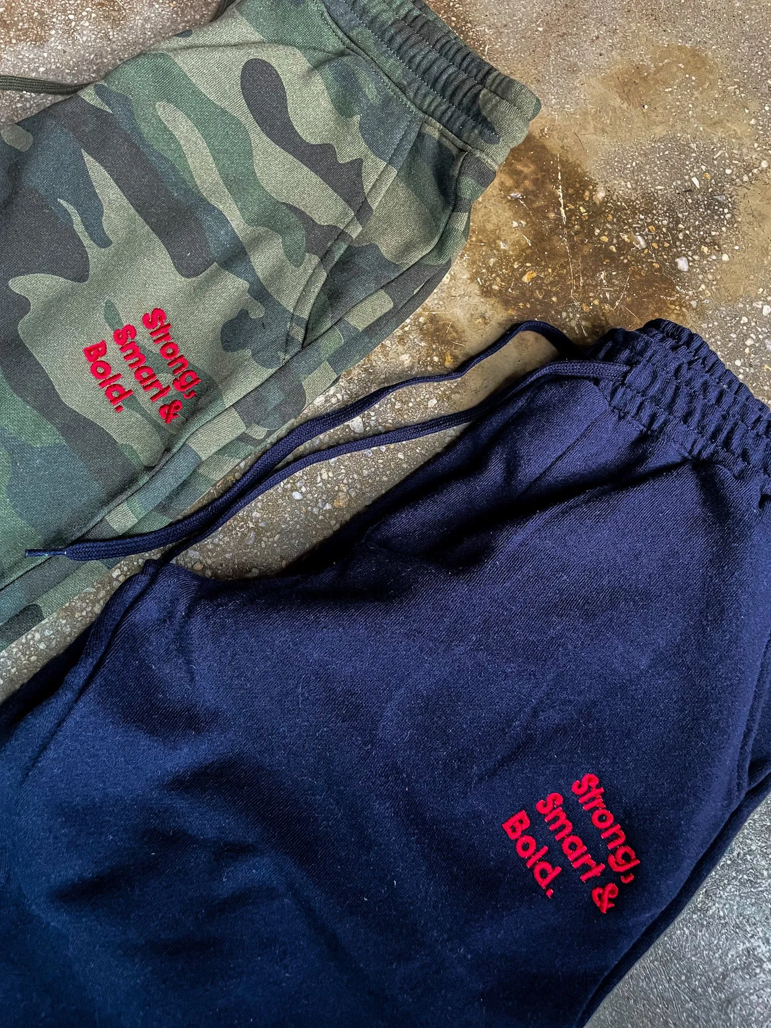 Strong, Smart & Bold Embroidered Adult/Unisex Sweatpants