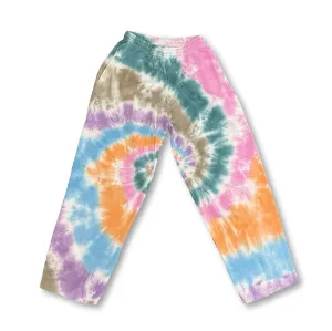 Sunrise Cropped Tie Dye Joggers