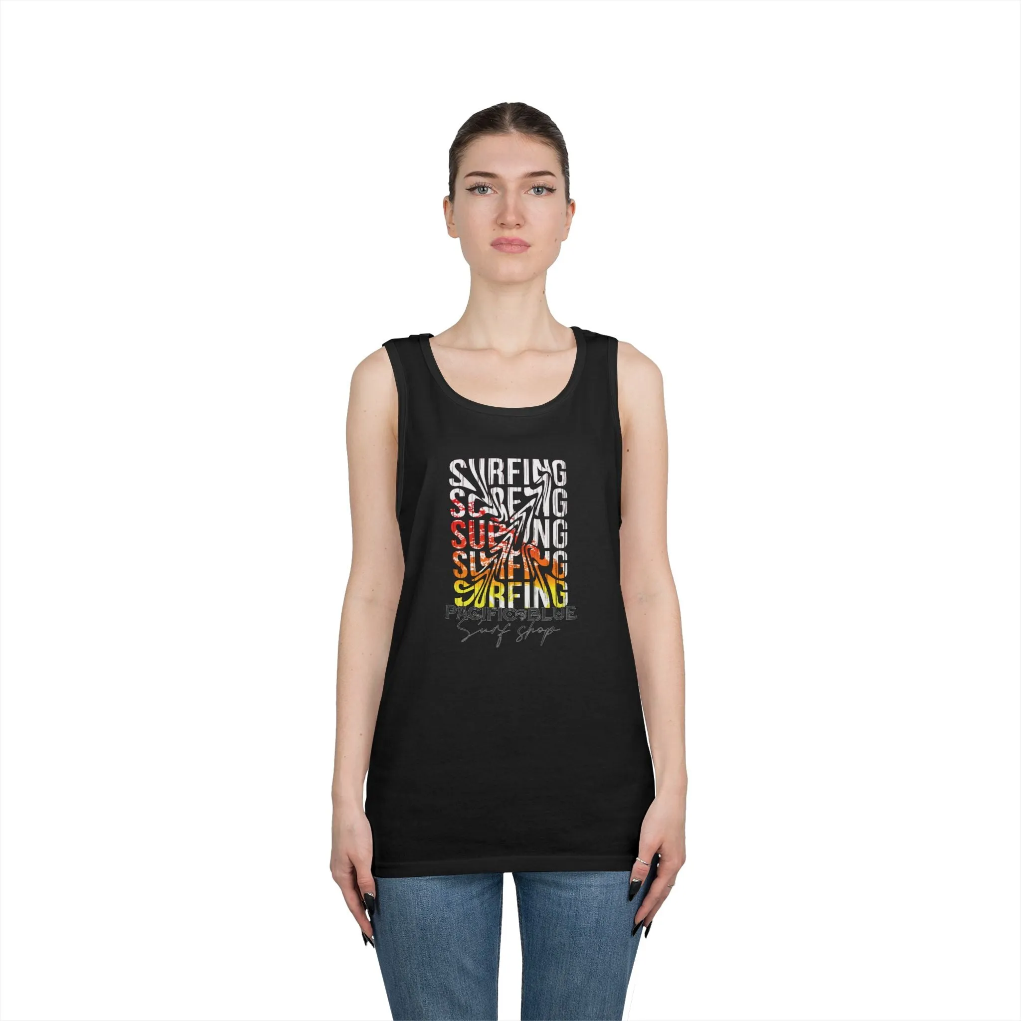 Surfing Sunset 1 /Pacific Blue Surf Shop   / WCI Tank Top