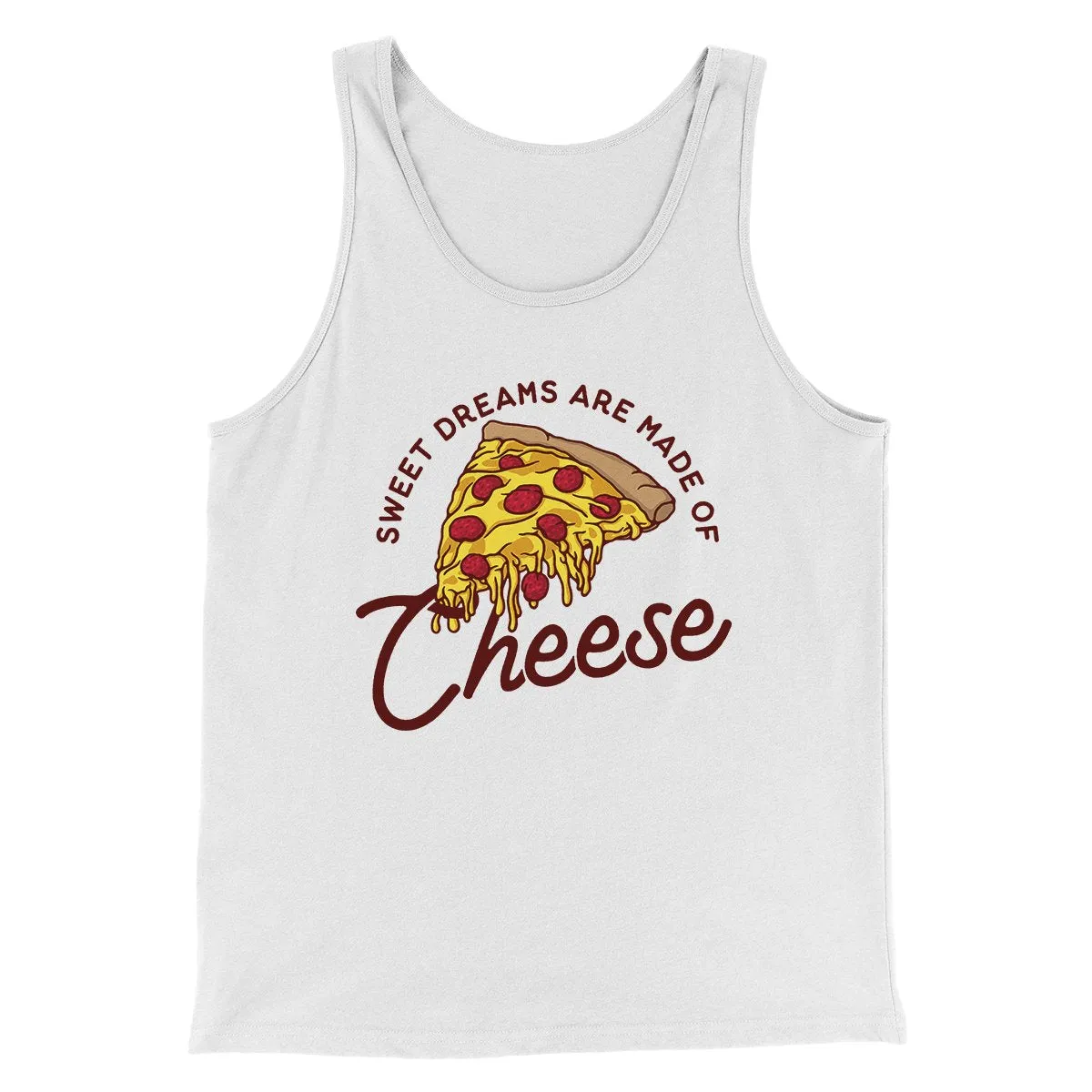 Sweet Dreams Are Made Of Cheese Men/Unisex Tank Top