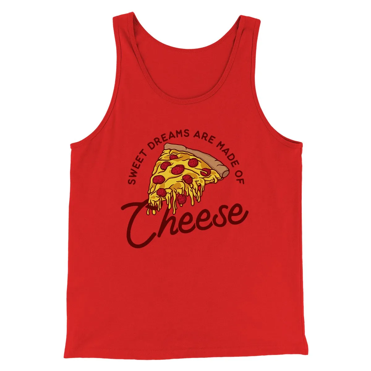 Sweet Dreams Are Made Of Cheese Men/Unisex Tank Top