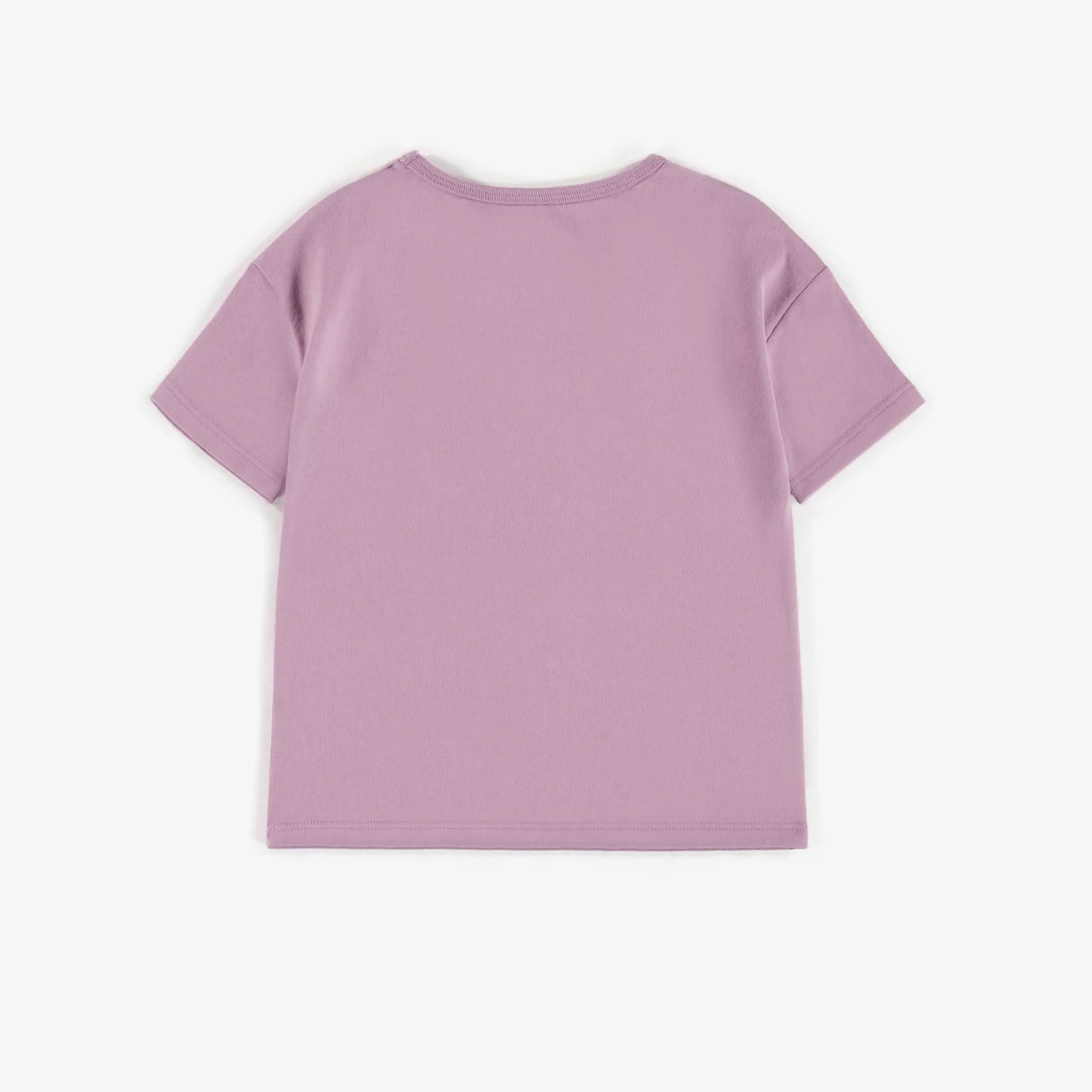 T-shirt mauve adorable chaton, bébé  || Purple t-shirt adorable kitten, baby