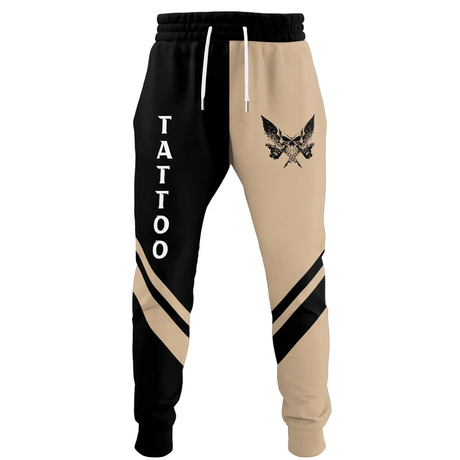 Tattoo & Body Piercing Personalized Name 3D Sweatpants Tattoo Jogger