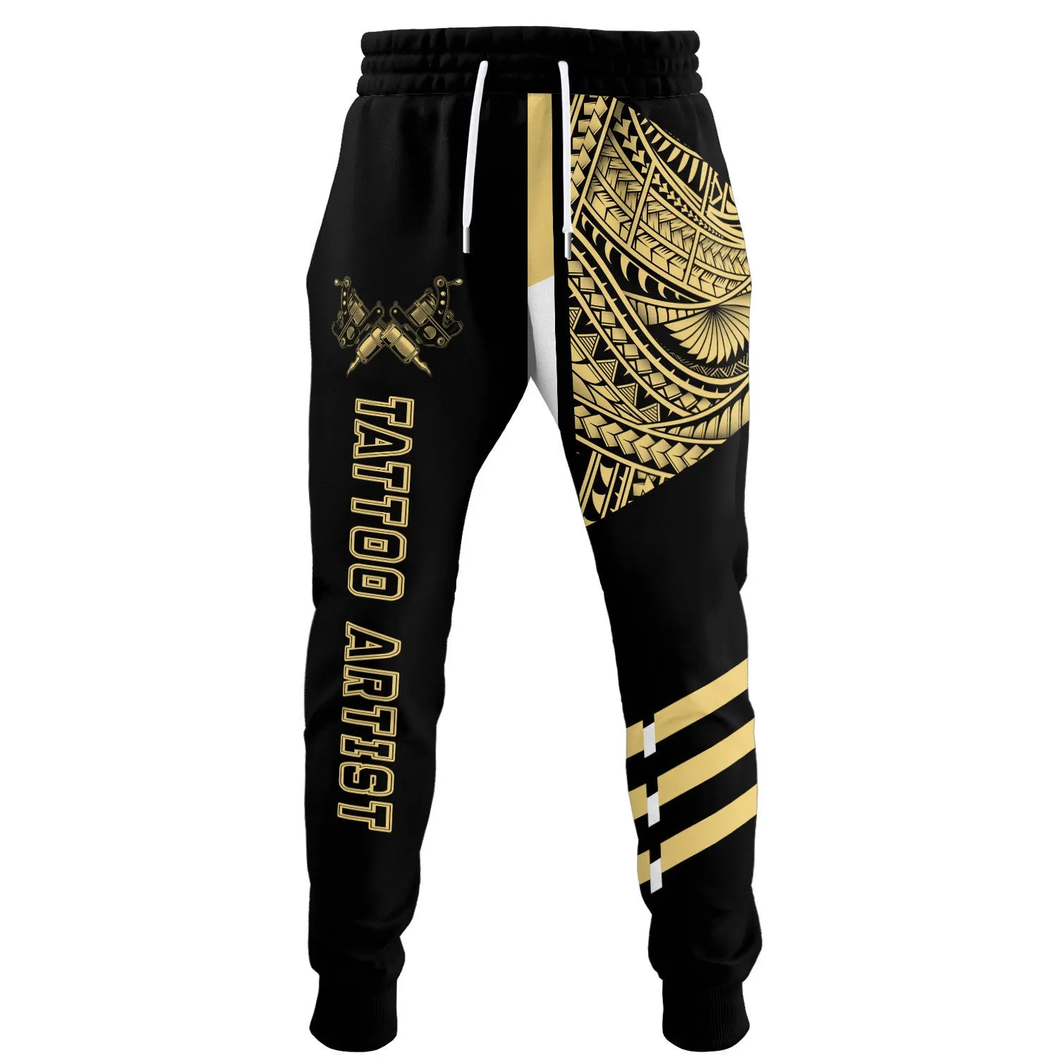 Tattoo Artist Personalized Name 3D Sweatpants Tattoo Machine Jogger