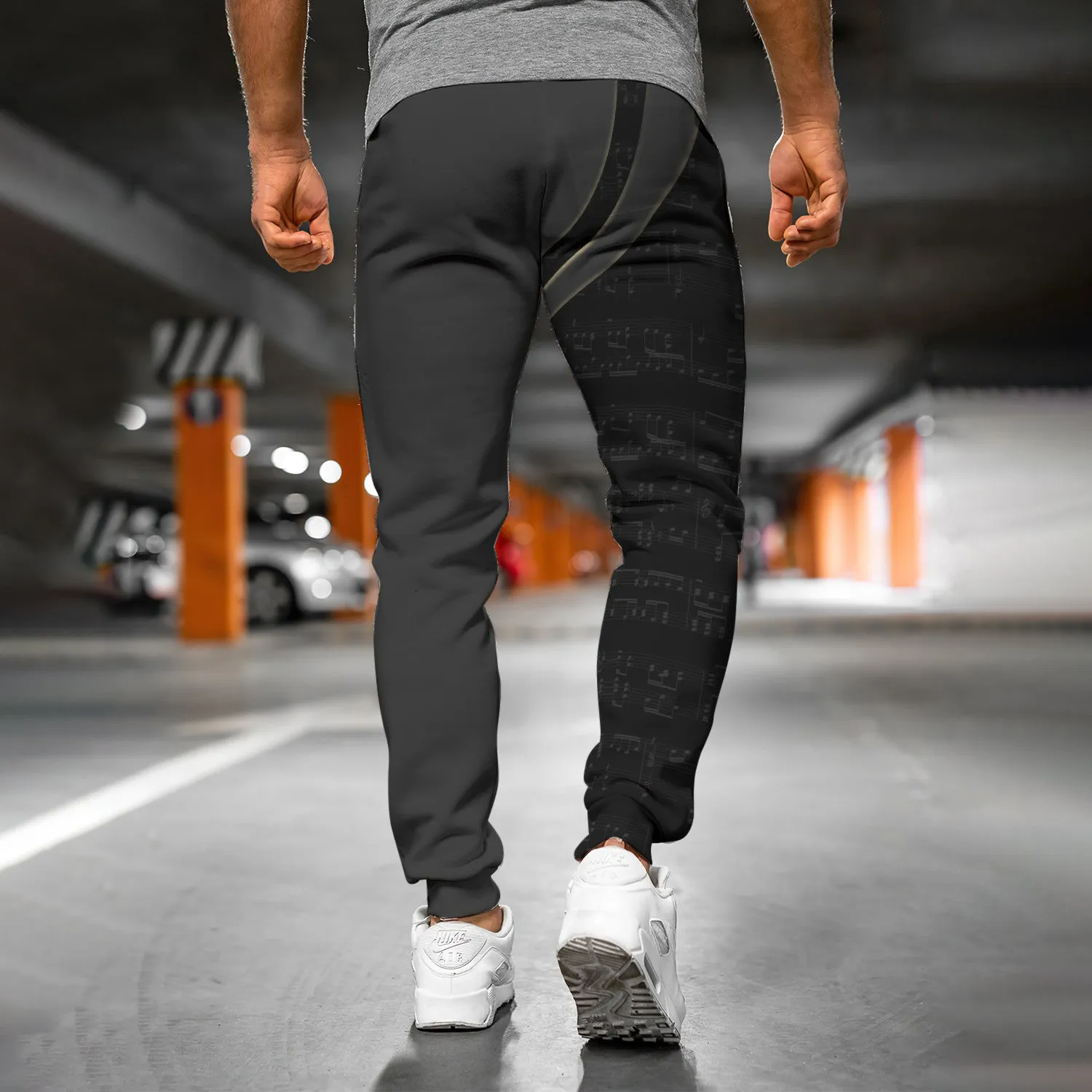 Tenor Saxophone 3D Sweatpants Saxophone Jogger 02