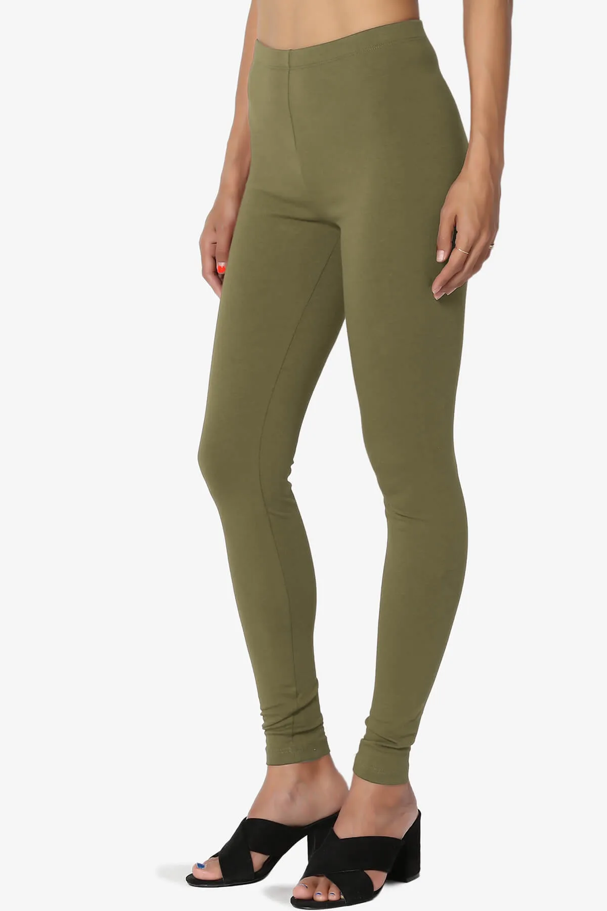 Thalia Cotton Jersey Ankle Leggings MORE COLORS