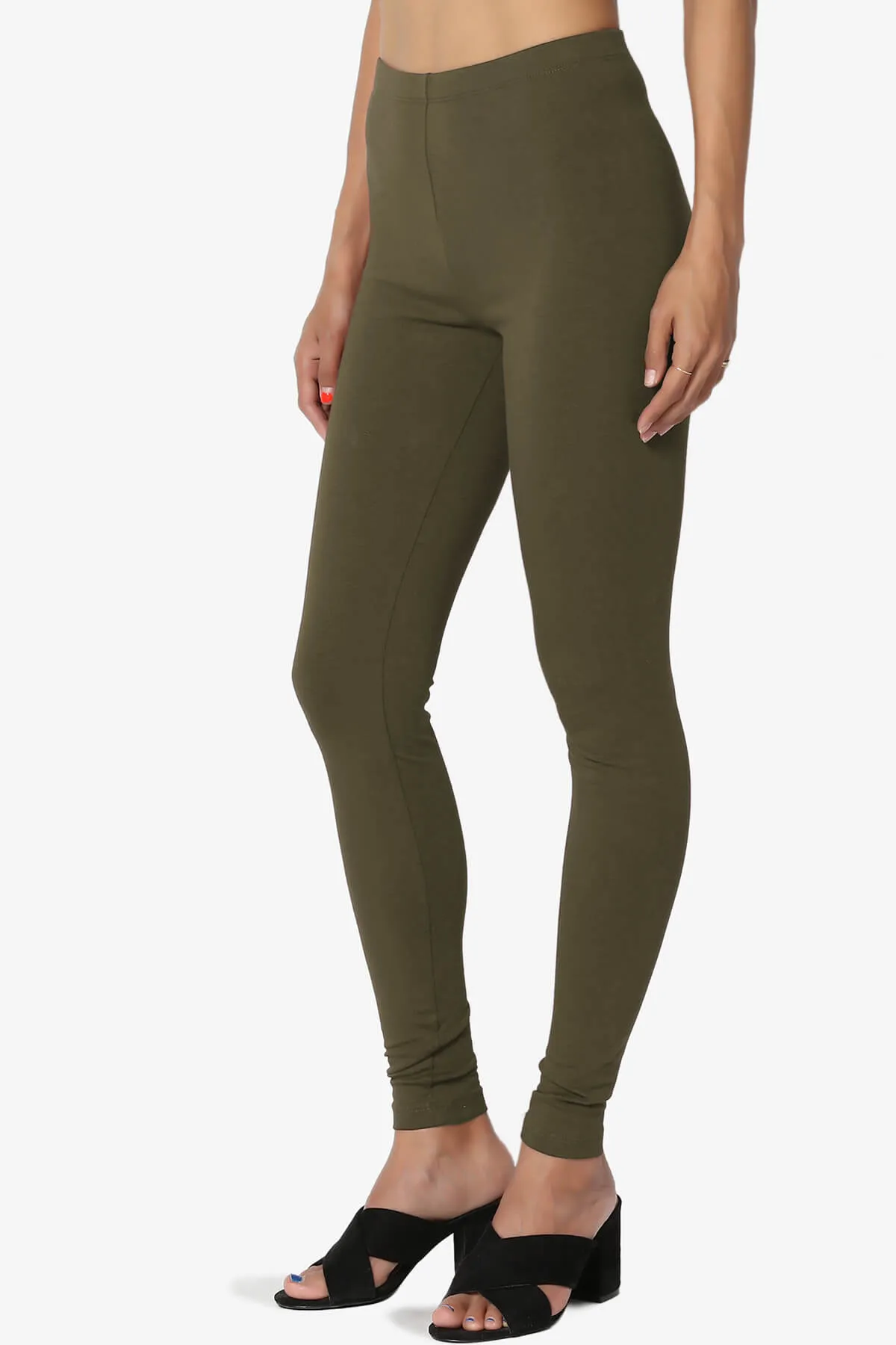 Thalia Cotton Jersey Ankle Leggings MORE COLORS