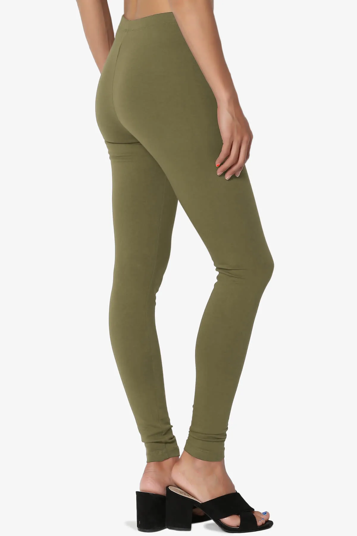 Thalia Cotton Jersey Ankle Leggings MORE COLORS