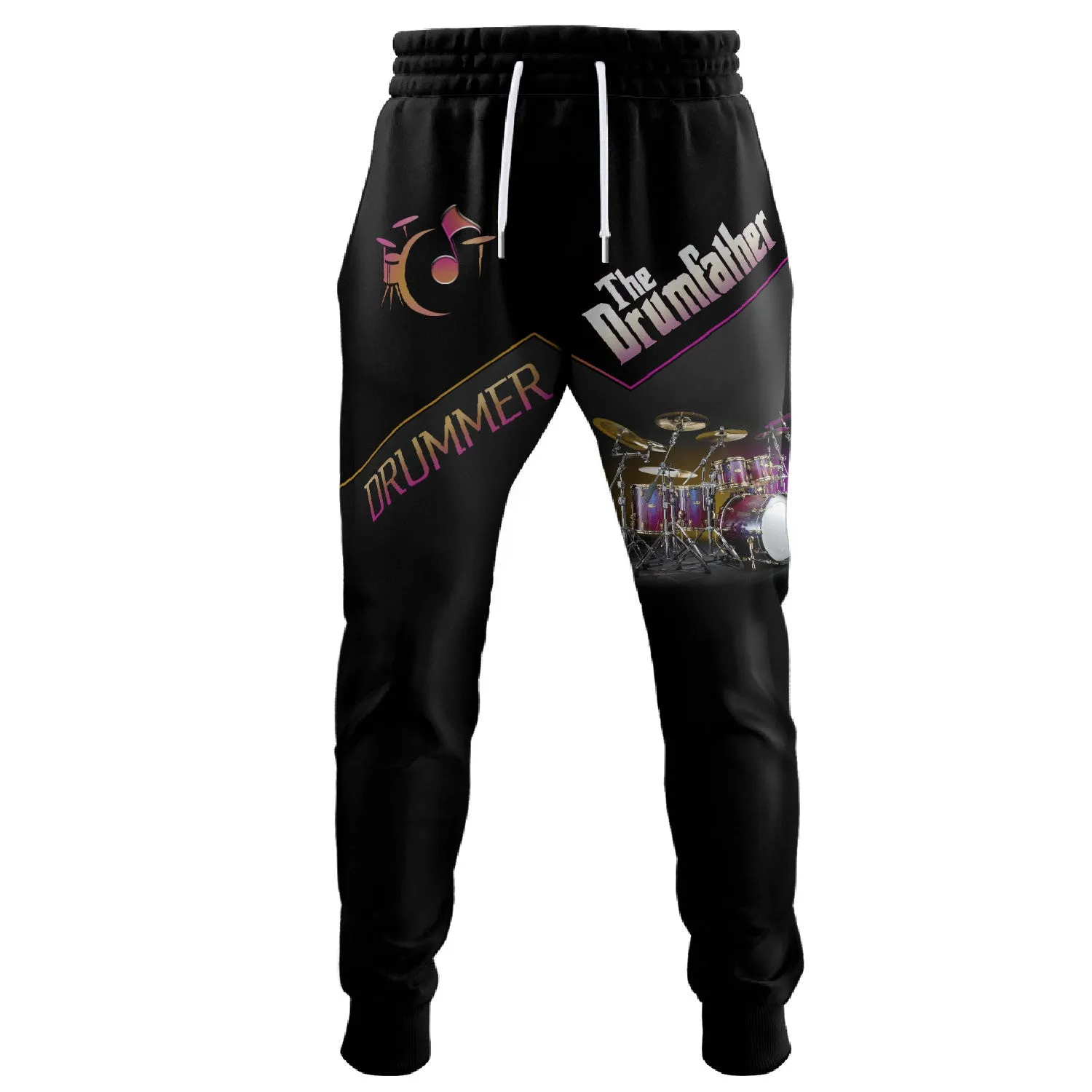 The Drumfather 3D Sweatpants Drummer Jogger