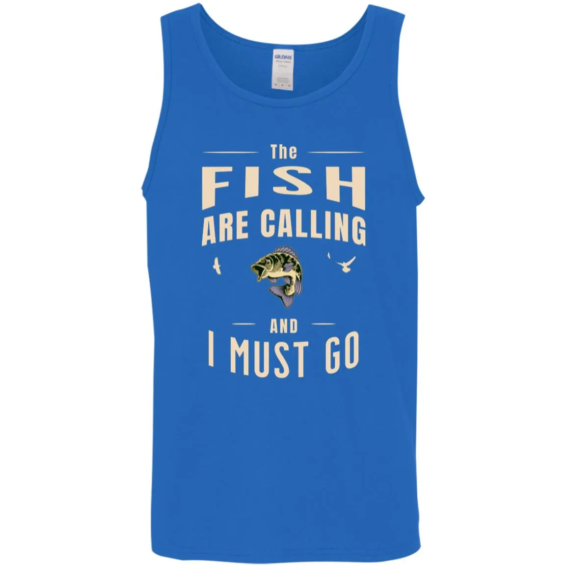The Fish Are Calling Tank Top k