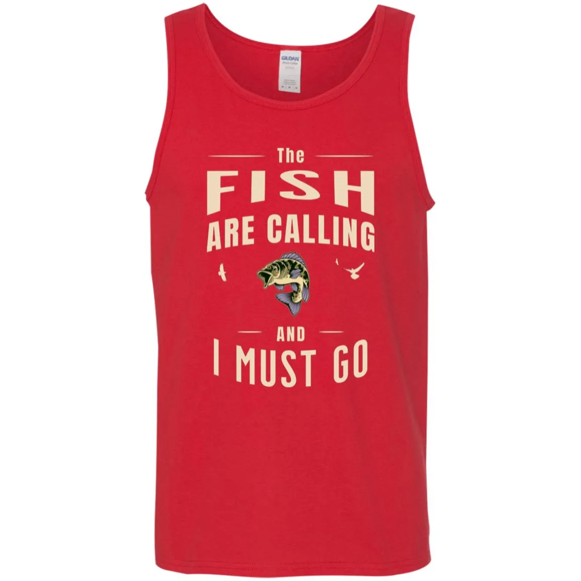 The Fish Are Calling Tank Top k