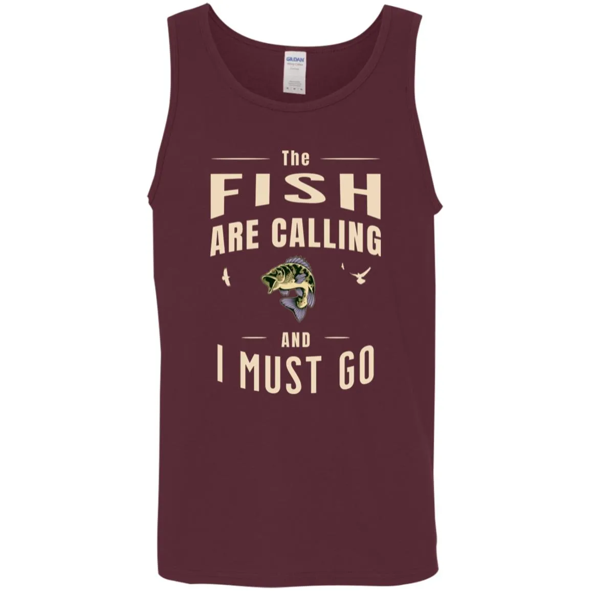 The Fish Are Calling Tank Top k