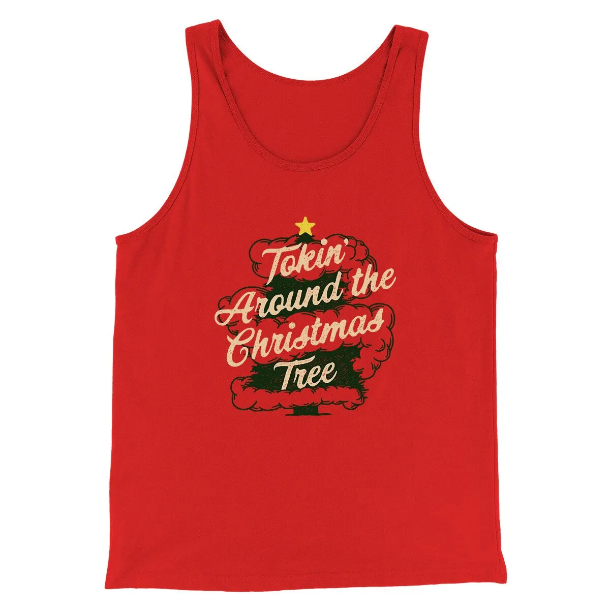 Tokin Around The Christmas Tree Men/Unisex Tank Top