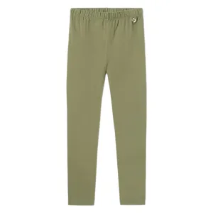 TWEEN BASIC MOSS GREEN LEGGINGS