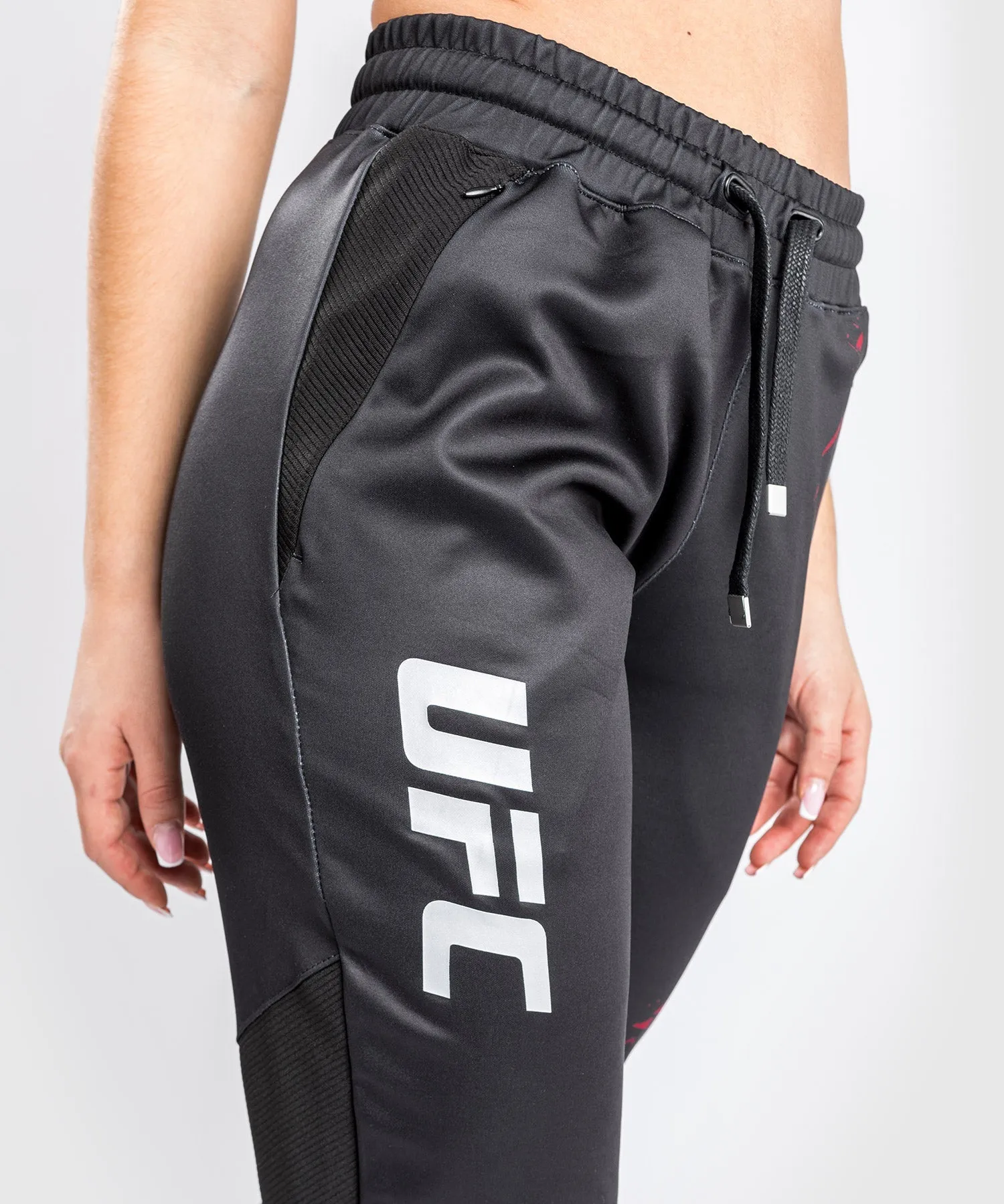 UFC Venum Authentic Fight Week 2.0 Sweatpants - Voor Dames -  Zwart/Rood