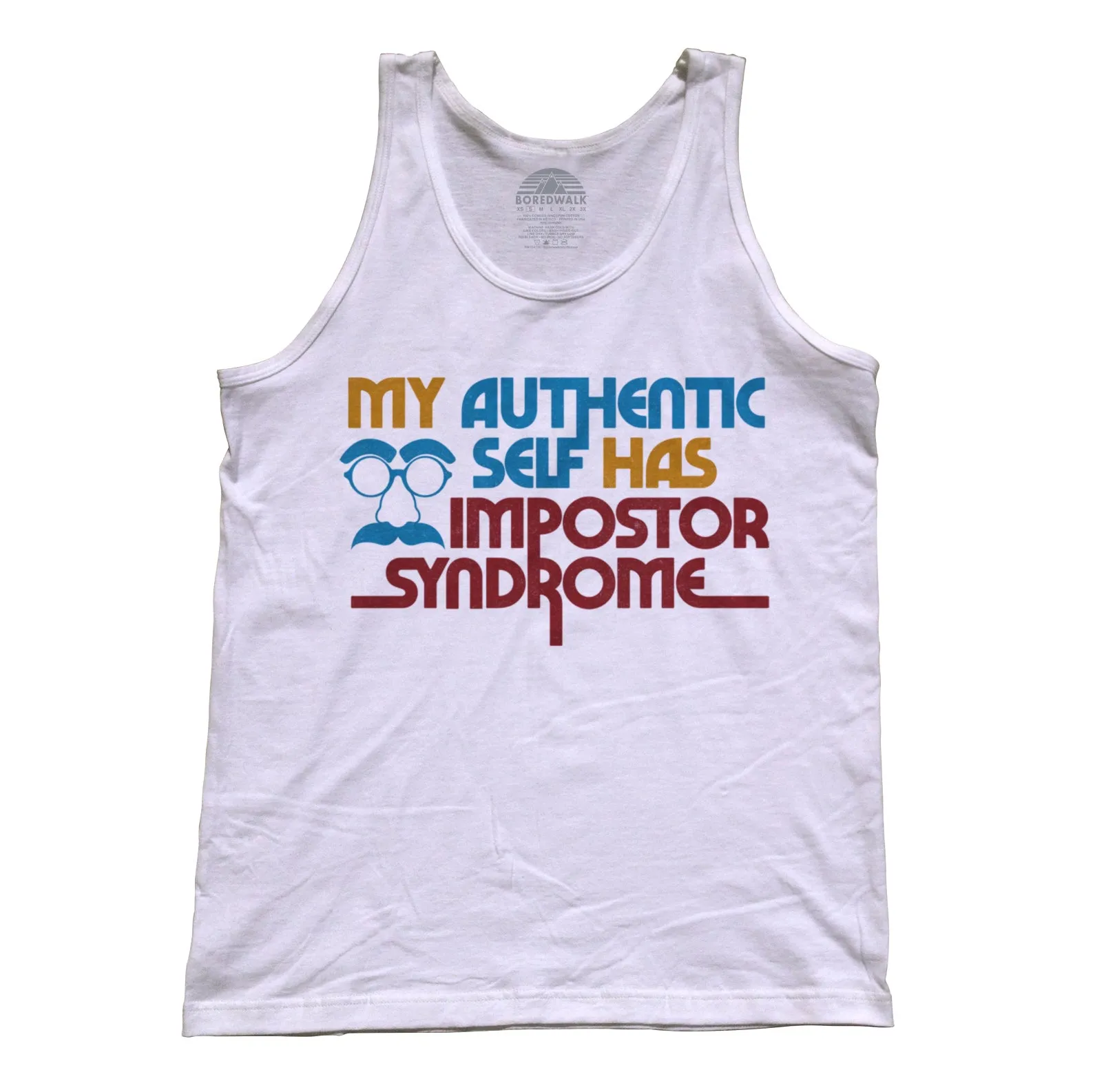 Unisex My Authentic Self Has Impostor Syndrome Tank Top