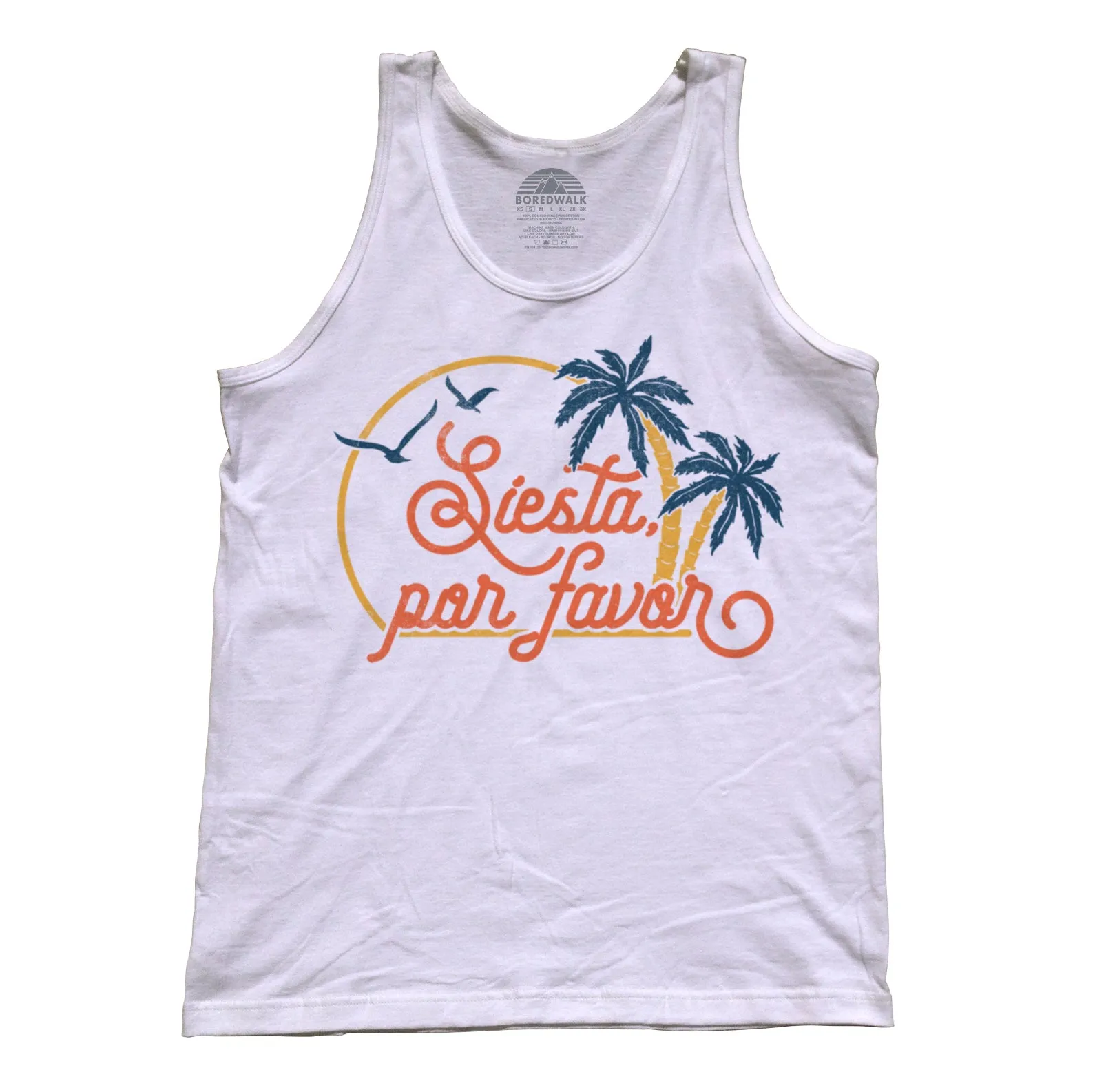 Unisex Siesta Por Favor Tank Top