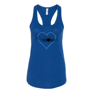 VAQ-142 'WOLF HEART' Racerback Tank