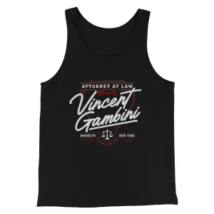 Vincent Gambini Attorney Funny Movie Men/Unisex Tank Top