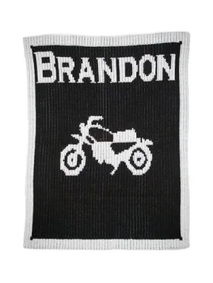 VINTAGE MOTORCYCLE BLANKET