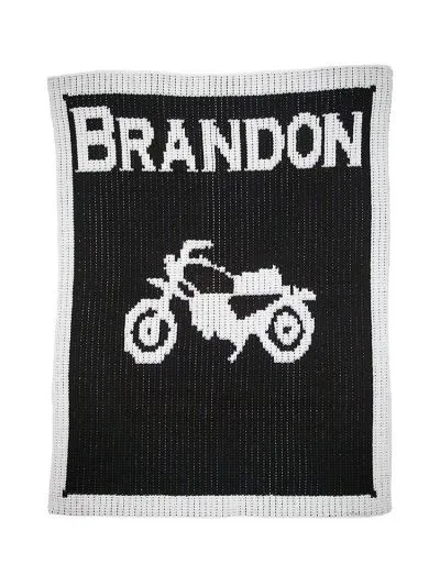 VINTAGE MOTORCYCLE BLANKET