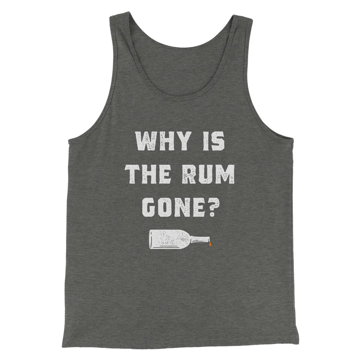 Why Is The Rum Gone Men/Unisex Tank Top