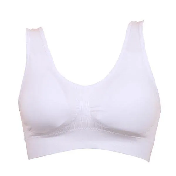 Women Bra Casual Padded Bra Crop Top Women Vest Stretch X16