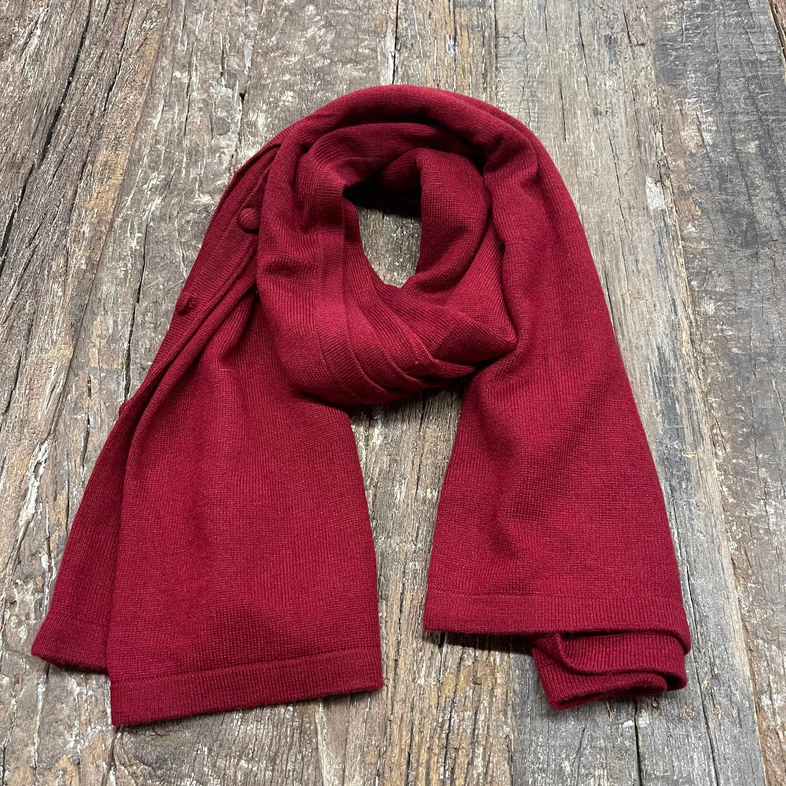 WOOL N CASHMERE BLEND BUTTON PONCHO/THROW